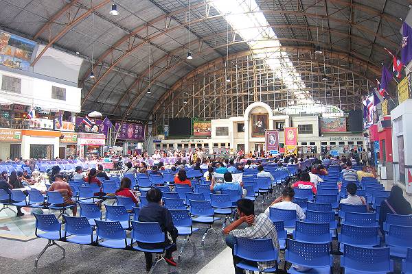 Bahnhofshalle Hua Lamphong Bahnhof Bangkok