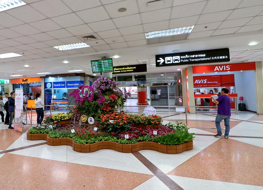 Flughafen Chiang Mai Ankunft