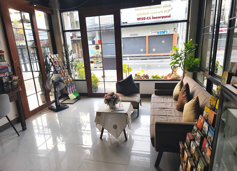 Empfangsbereich im The Old City Wall Inn Chiang Mai