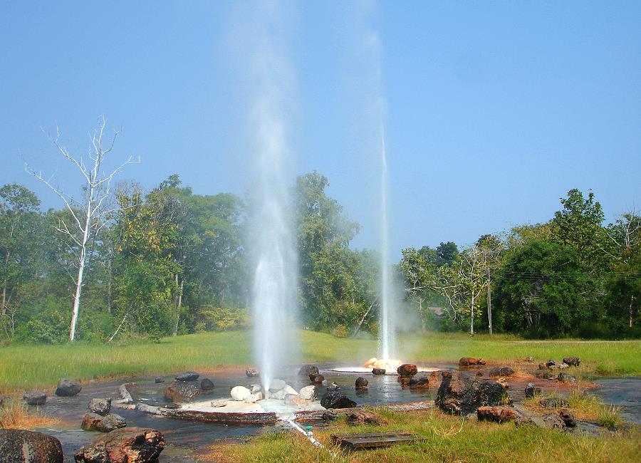 Geysir San Kamphaeng Hot Springs Chiang Mai