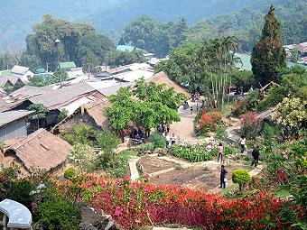Hmong Village in Doi Pui