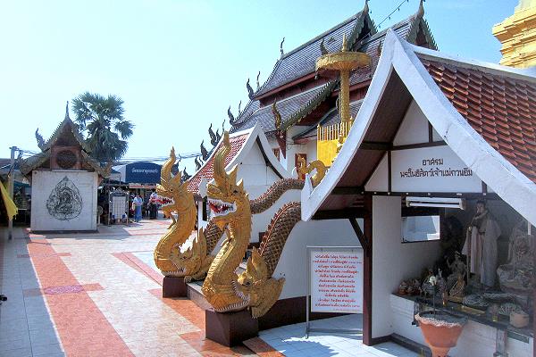 Tempelanlage Wat Phra That Doi Kham in Chiang Mai vor 20 Jahren