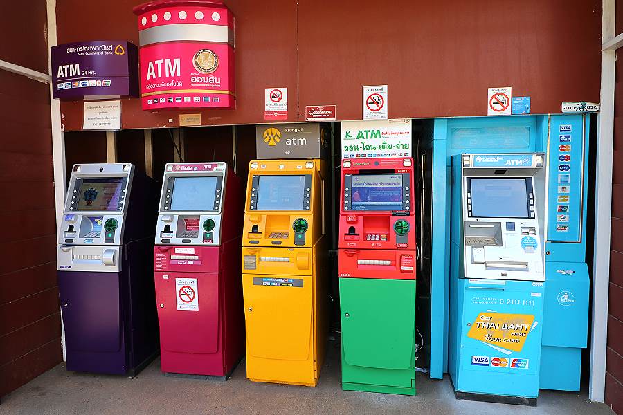 Geldautomaten in Thailand