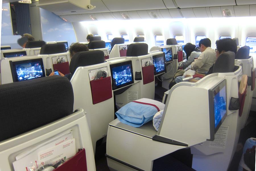 Erfahrungen mit Austrian Airlines nach Bangkok (OS15)