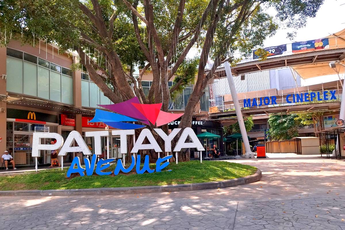 Major Cineplex Avenue Pattaya Eingang an der Second Road