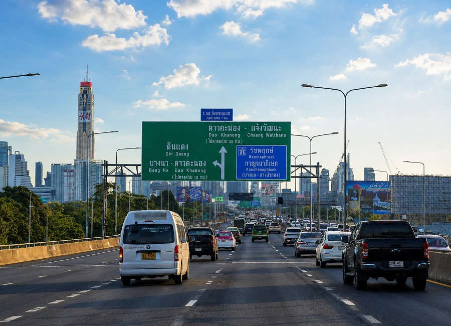 Stadtverkehr Bangkok