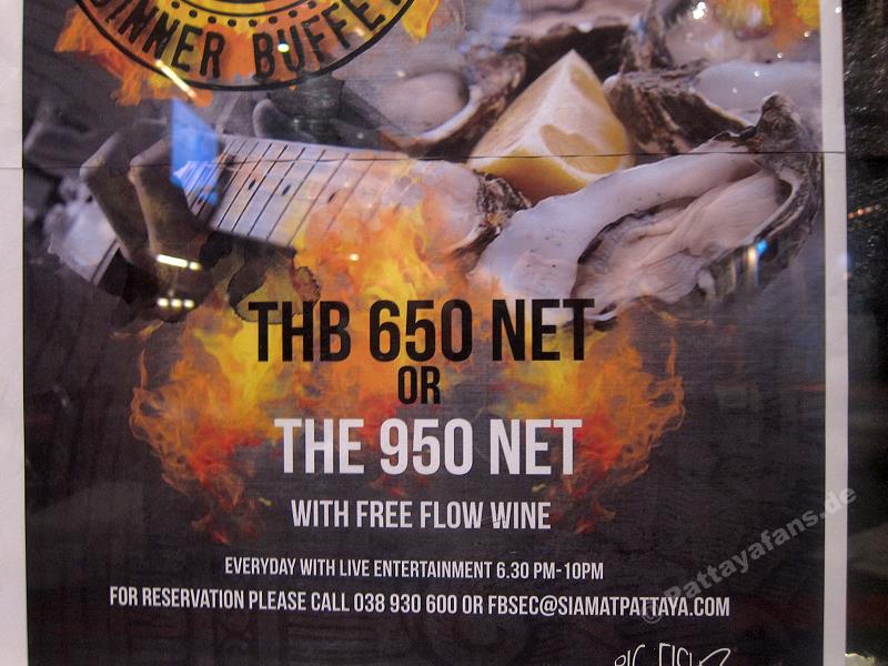 Big Fish Restaurant Siam(at)Siam Hotel Pattaya Buffet