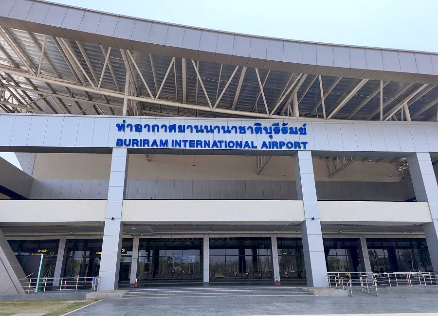 Buriram International Airport Gesamtansicht Terminal 2