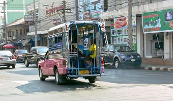 Songthaew in Buriram