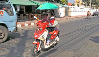 Buriram Roller fahren