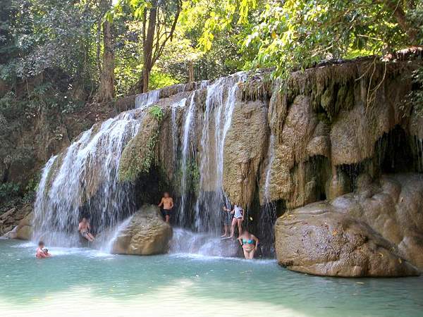 Erawan Wasserfall Thailand