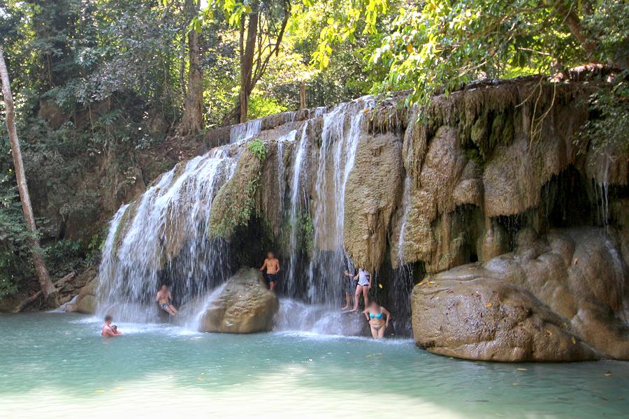 Erawan Wasserfall Thailand