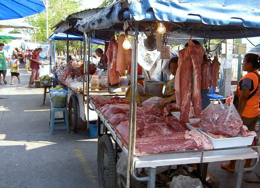 Essensmarkt Phimai