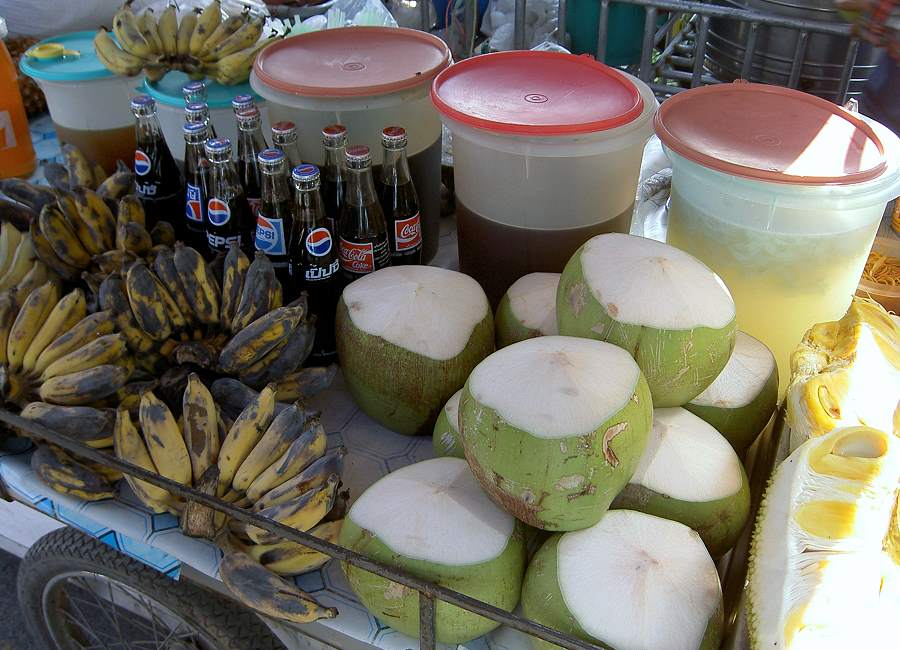 Hähnchengrill in Thailand
