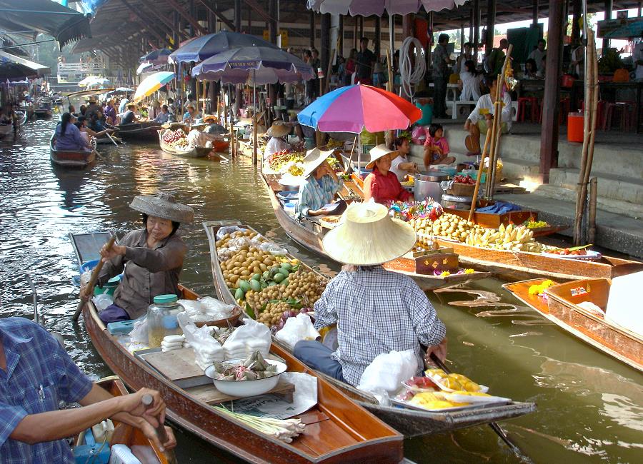 Damnoen Saduak Floating Market Thailand
