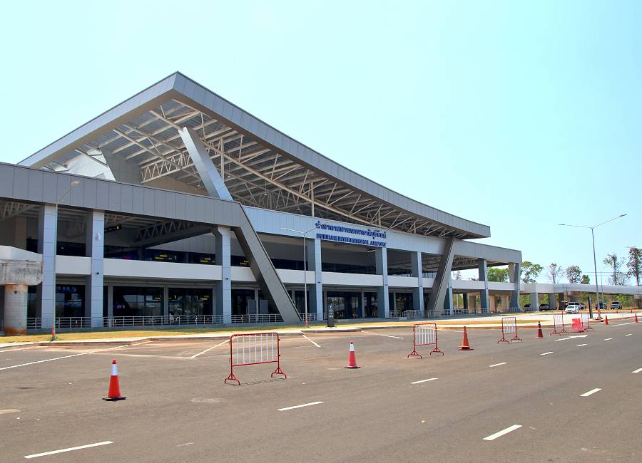 Neues Terminal 2 am Buriram International Airport