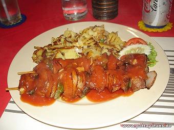 Zigeunerspieß Deutsches Essen Pattaya
