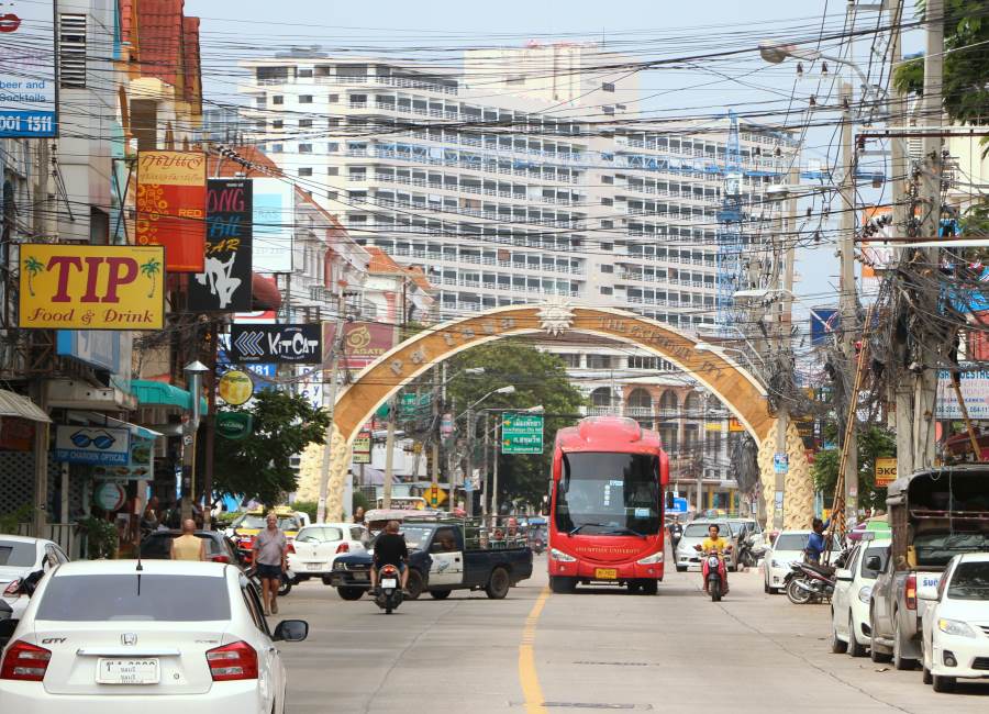 Jomtien Beach bei Pattaya