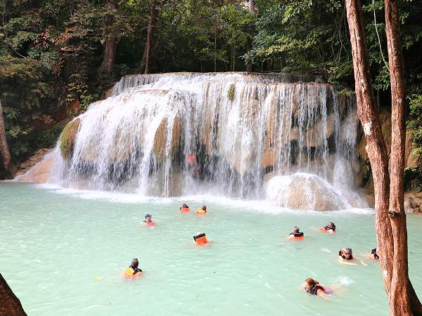 erawan Wasserfall Kanchanaburi