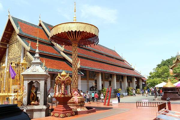tempel Hariphunchai Lamphun