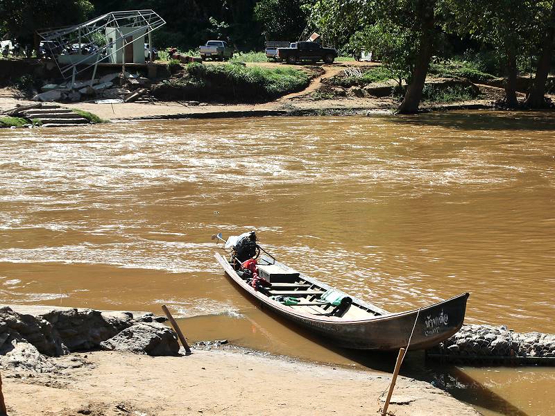 parkplatz Long Neck Dorf Kayan Village Mae Hong Son