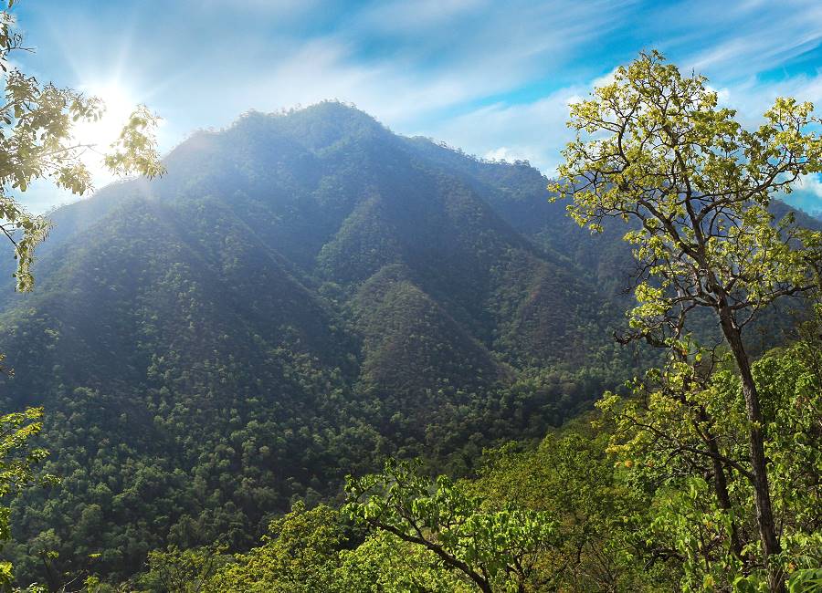 Berglandschaft Mae Hong Son