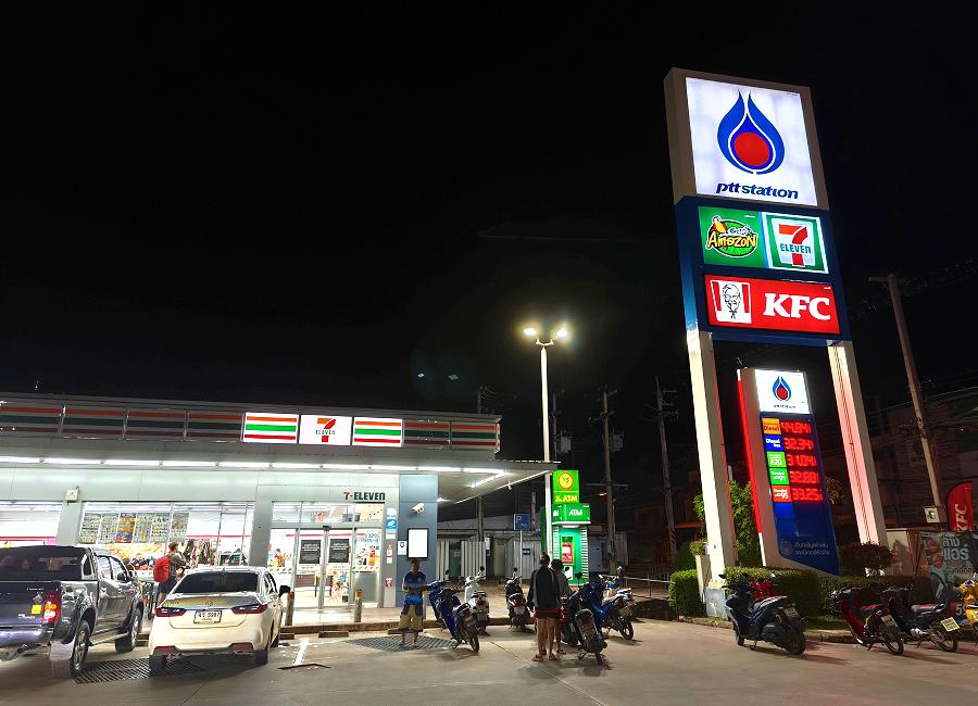 Tankstelle in Mae Hong Son