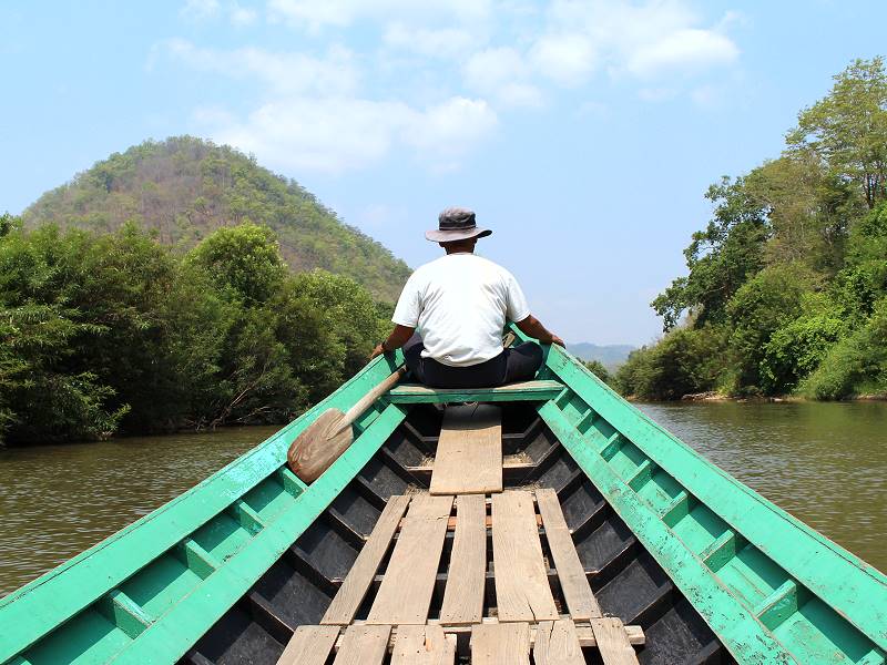 Longtailboot Ping River