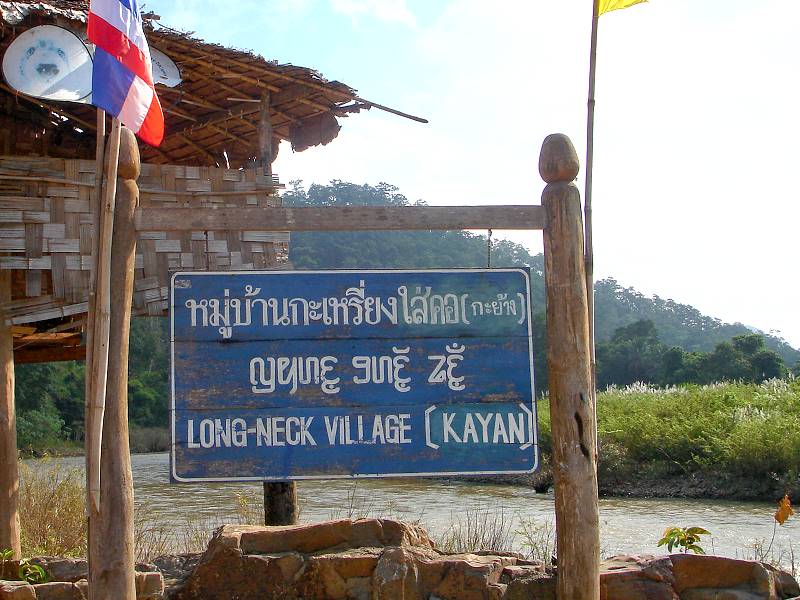 Long Neck Dorf Kayan Village Mae Hong Son