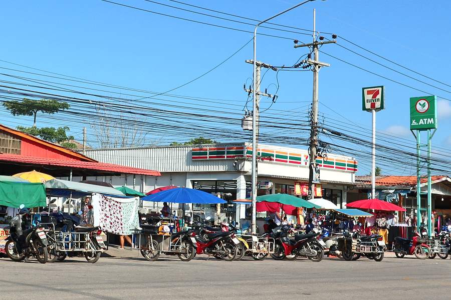 Straßenmarkt Thailand