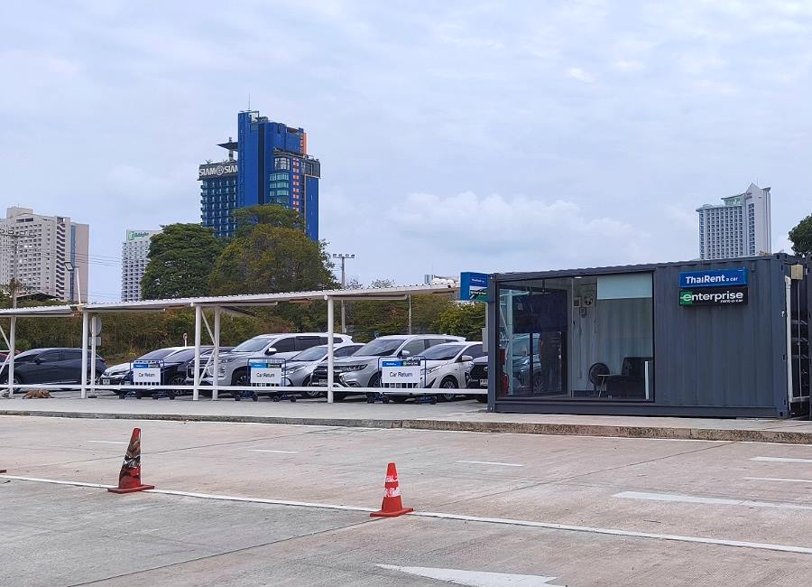 Mietwagenstation in Pattaya bei Thai Rent A Car