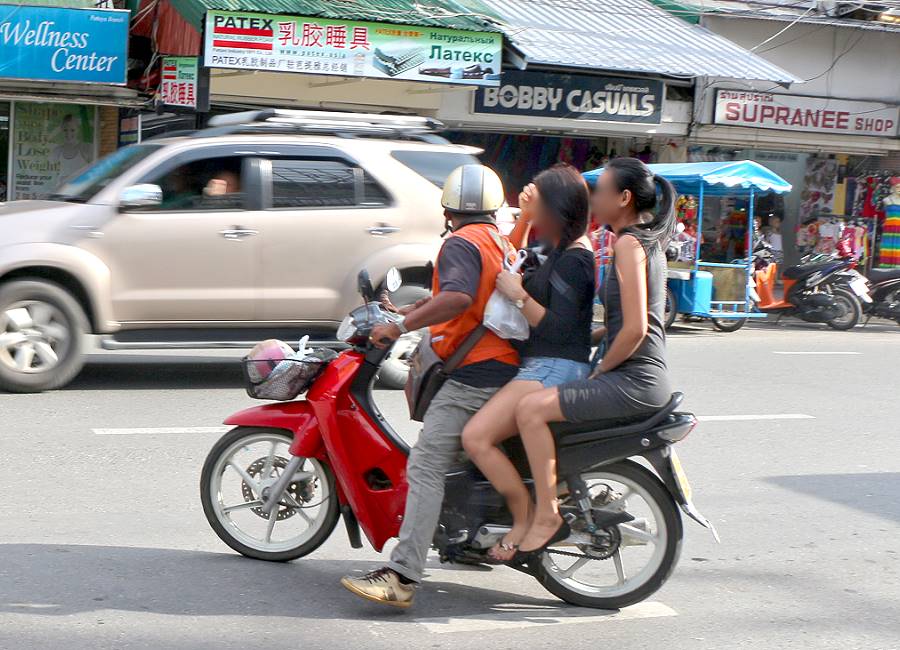Mopedtaxi Pattaya