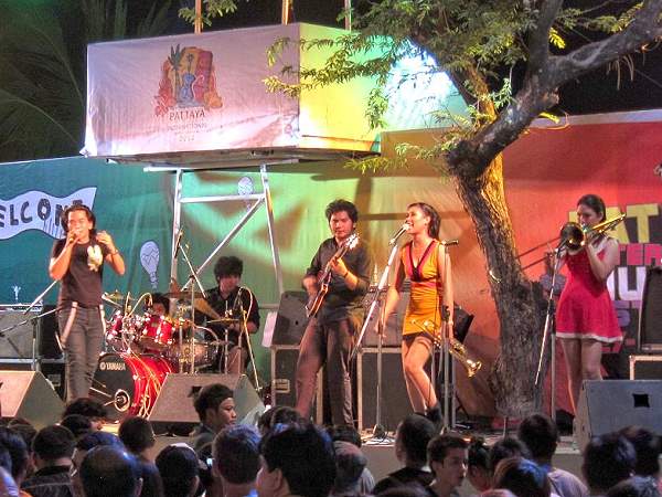 Musikfestival in Pattaya