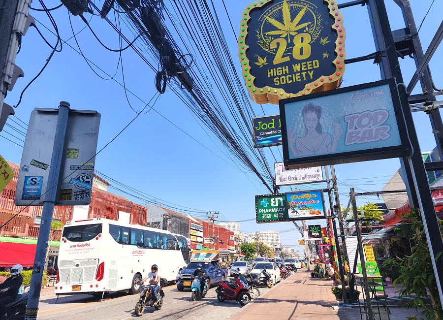 Bars an der Naklua Road Pattaya