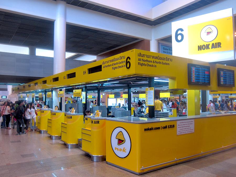 Nok Air Check-in Schalter Don Mueang