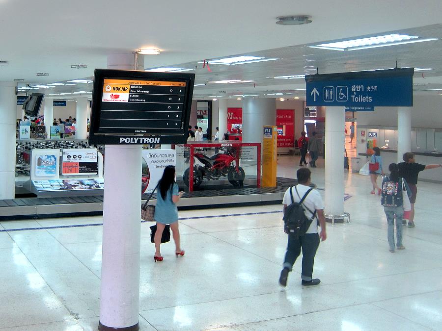 Gepäckausgabe Flughafen Chiang Mai