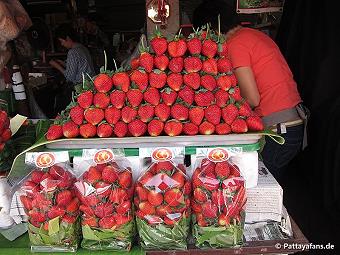 Erdbeeren Thailand