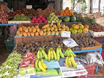 Obststand Thailand