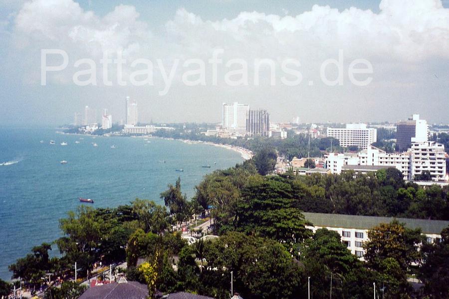 Pattaya Beach vor der Jahrtausendwende – Blick von 1998