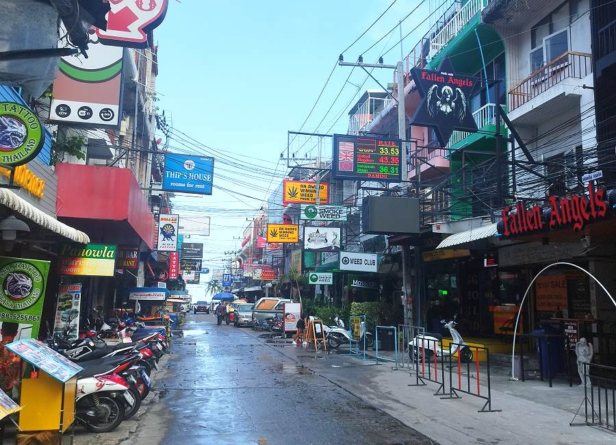 Blick in die Soi 13/2 Pattaya