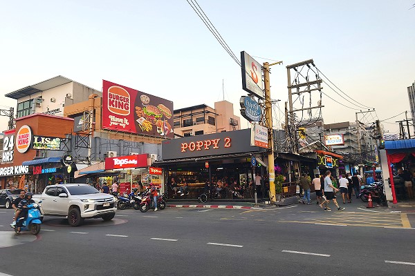 Beach Road in Pattaya
