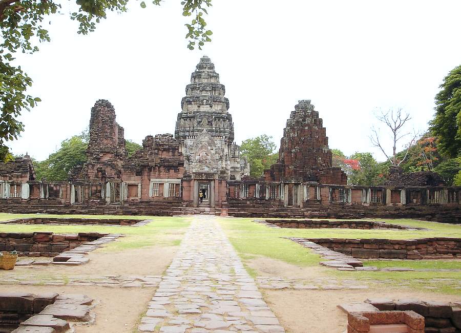 alte Tempel im Phimai Historical Park