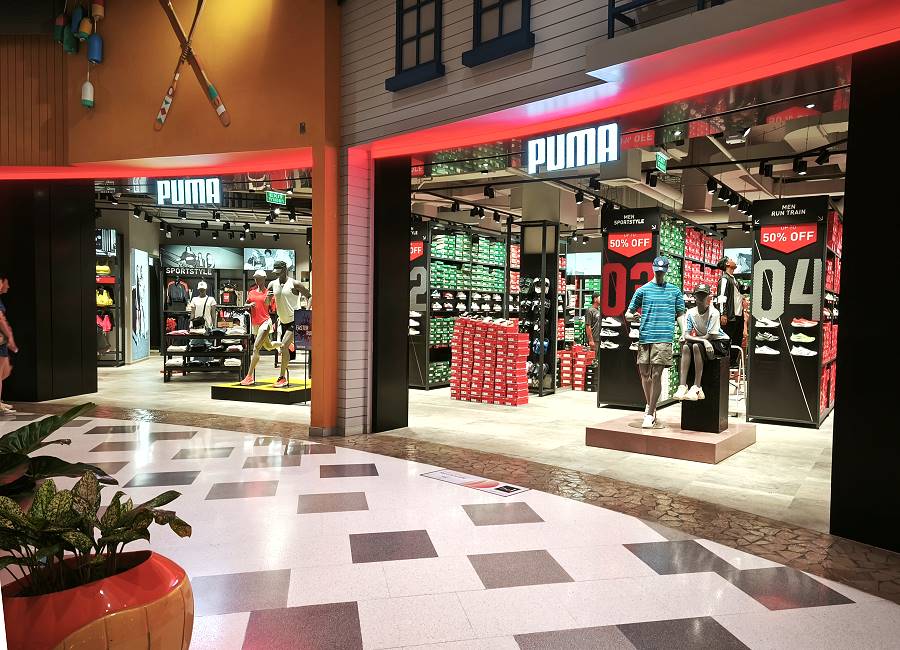 Puma Outlet Store im Central Marina Pattaya