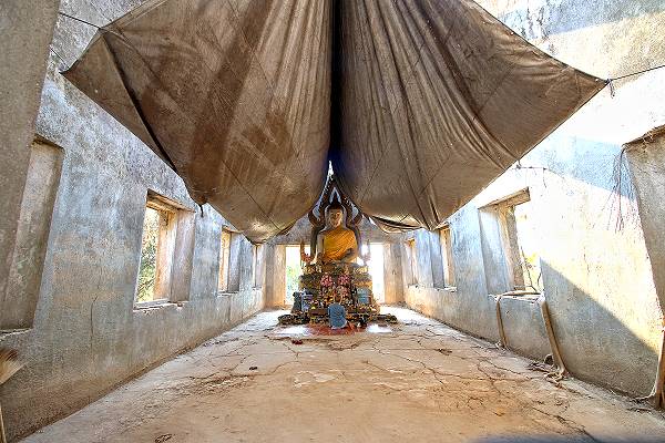  Sangkhlaburi Vajiralongkorn-Stausee Tempel