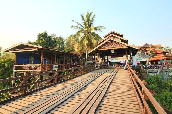 Wooden Mon Bridge
