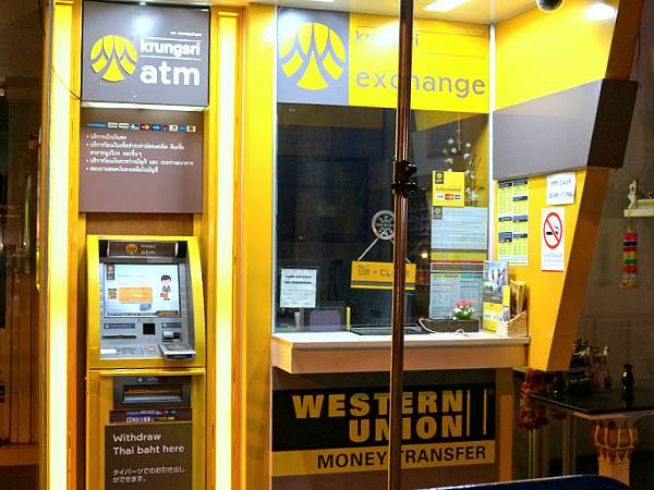 Sicher Geld abheben Thailand