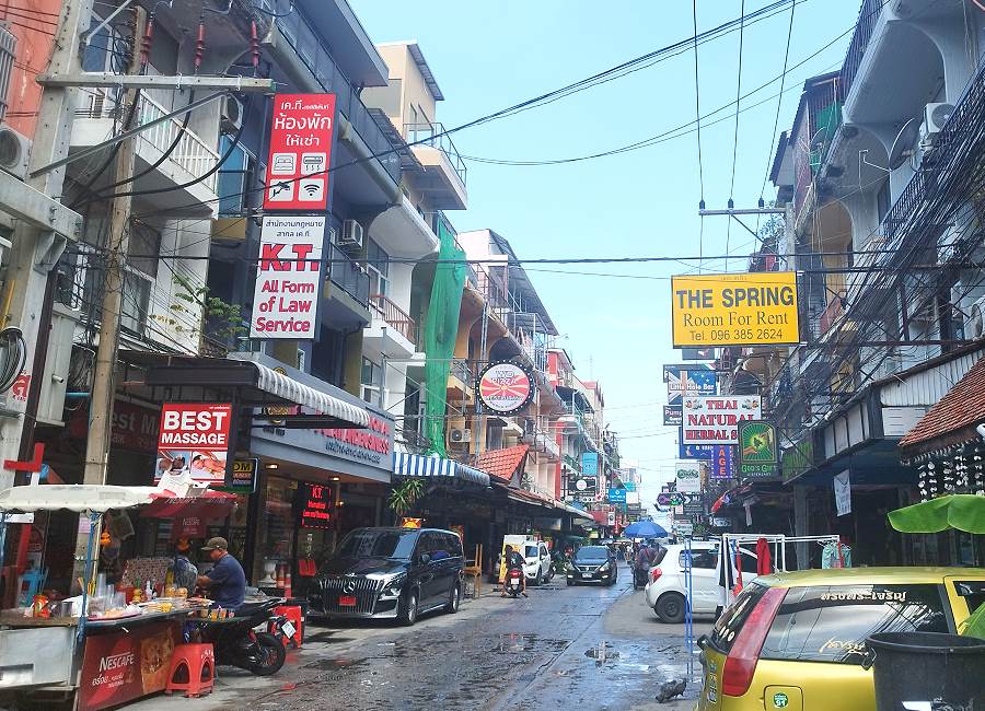 Bars und Gästehäuser in der Soi Post Office Pattaya