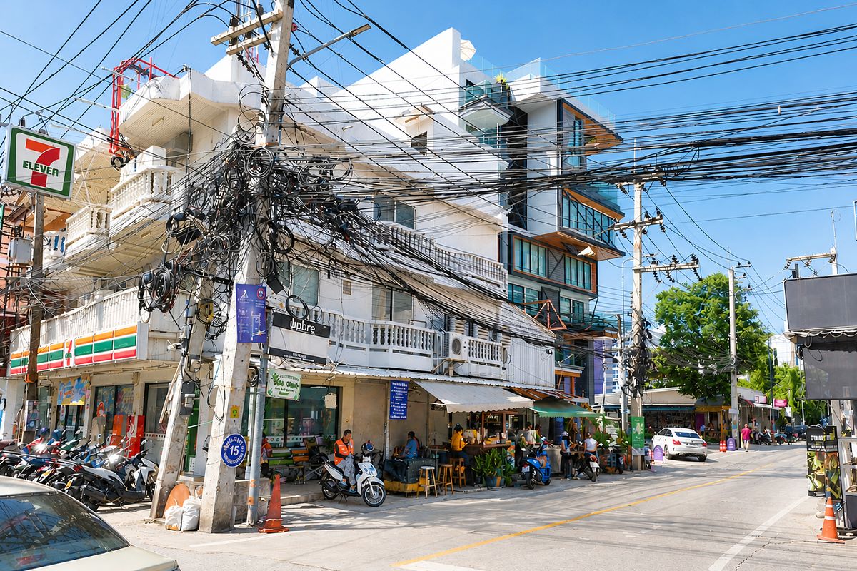 Soi 15 Buakhao Pattaya Einfahrt von der Soi Buakhao