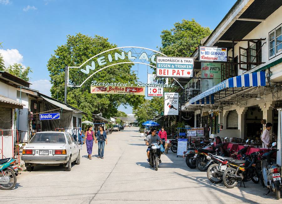 Soi 33 Pattaya um die Jahrtausendwende