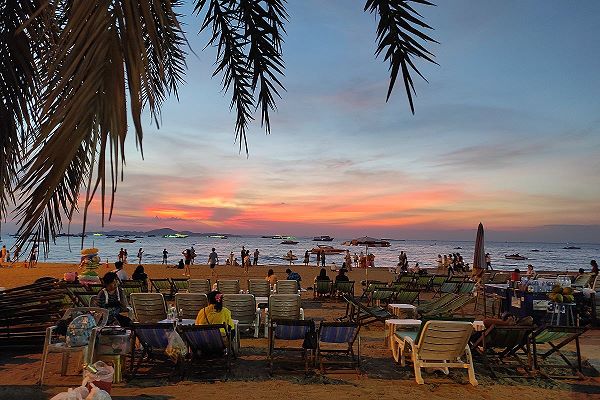 Sonnenuntergang Pattaya